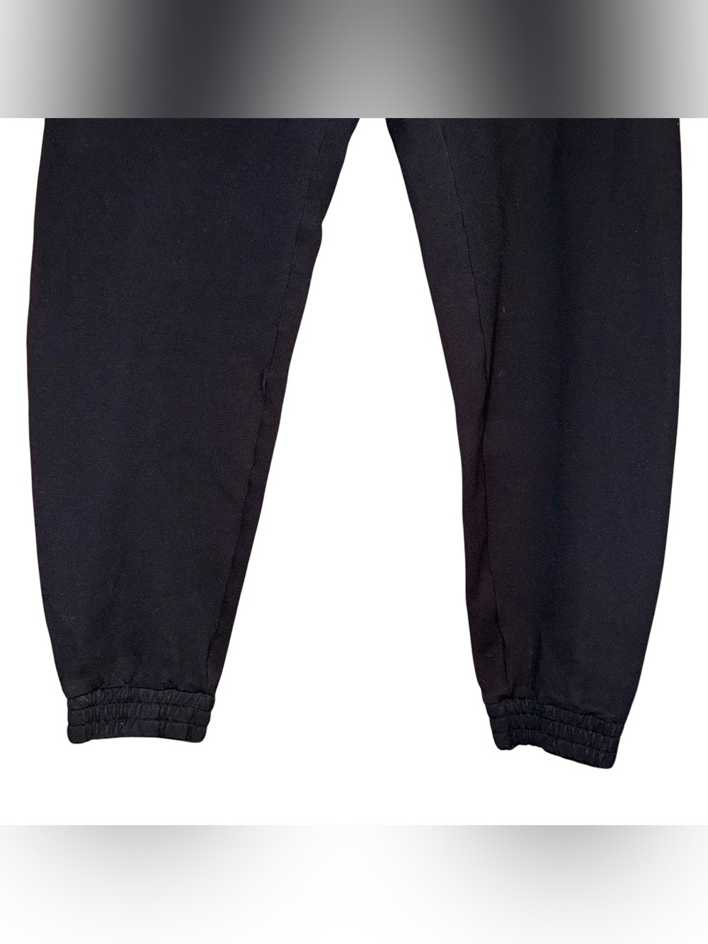SPANX The Perfect Pant Black Ponte Pull-On Joggers Stretch Ankle #20350R Size L - Picture 7 of 16
